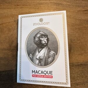 Zoologist Macaque Fuji Apple Edition
